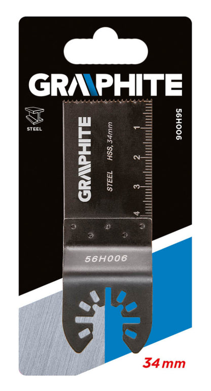 GRAPHITE FŰRÉSZLAP MULTIFUNKCIÓS GÉPHEZ, 30mm, FÉMHEZ, HSS 56H006