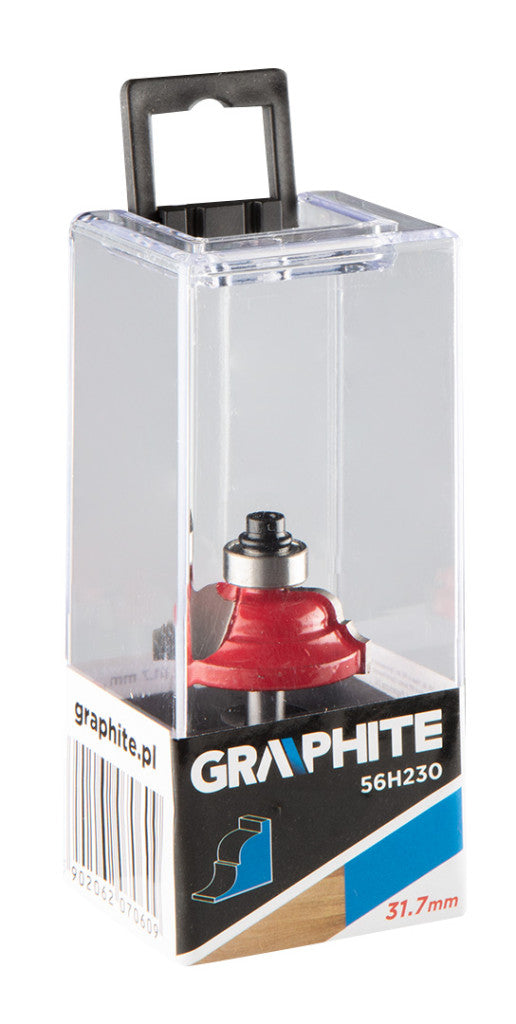 GRAPHITE Felsőmaró kés, profilmaró 31.7 x 12.7mm, 6mm 56H230