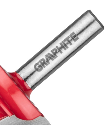 GRAPHITE Felsőmaró kés, profilmaró 35.2 x 15.9mm, 12mm 56H235