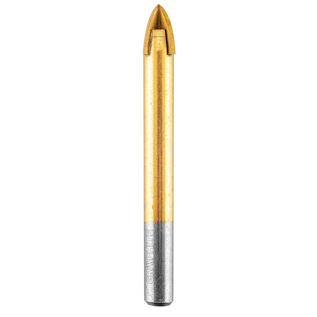 GRAPHITE Univerzális 4 élű üvegfúró, fa, műanyag, fém, kőzet, kerámia fúráshoz, 12mm 56H407