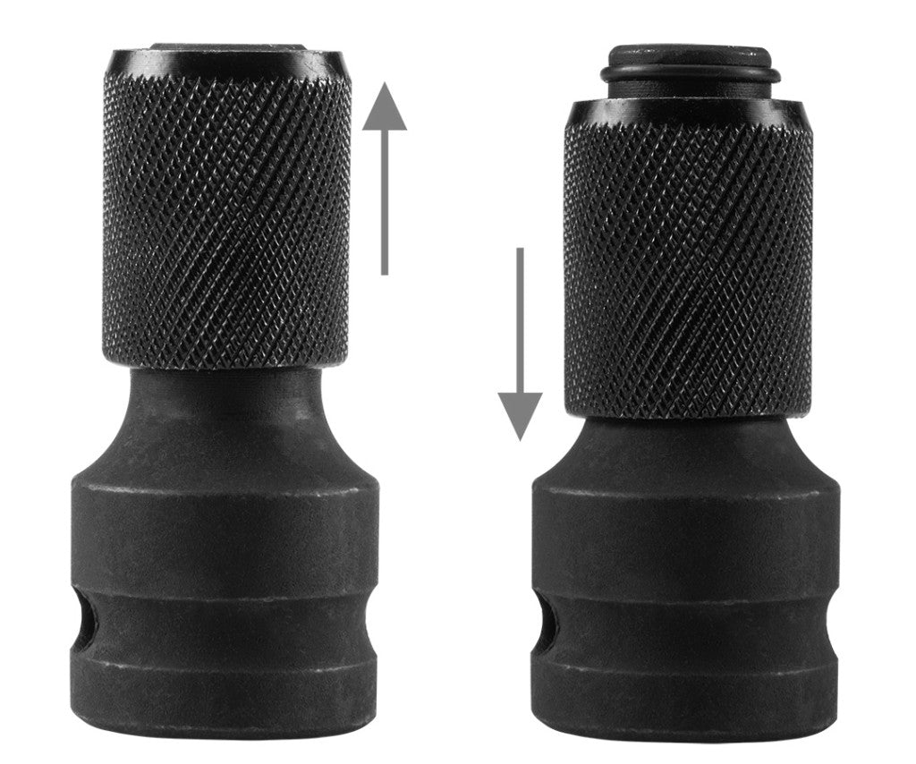 GRAPHITE Átalakító adapter ütvecsavarozókhoz 1/2" belső négyszög 1/4" belső hatlap 56H557