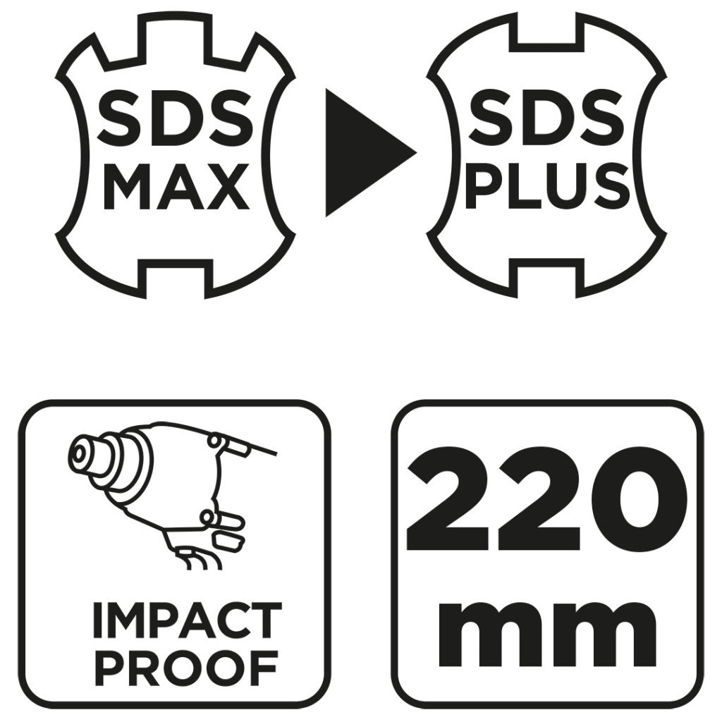GRAPHITE SDS MAX-SDS PLUS adapter 56H559