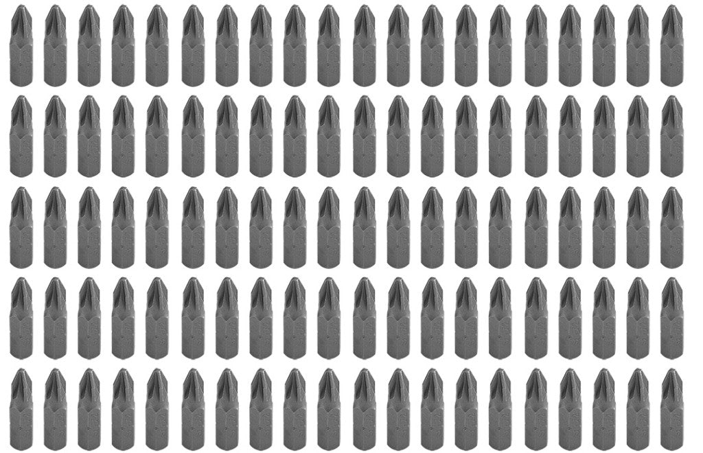 GRAPHITE Csavarhúzó bitkészlet PZ2 x 25mm, 100db 56H624