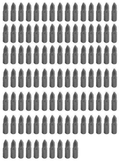GRAPHITE Csavarhúzó bitkészlet PH2 x 25mm, 100db 56H626