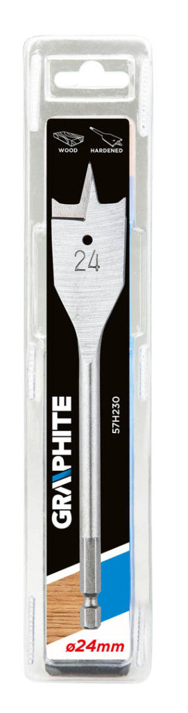 GRAPHITE Lapos marófúró 24x152mm 57H230