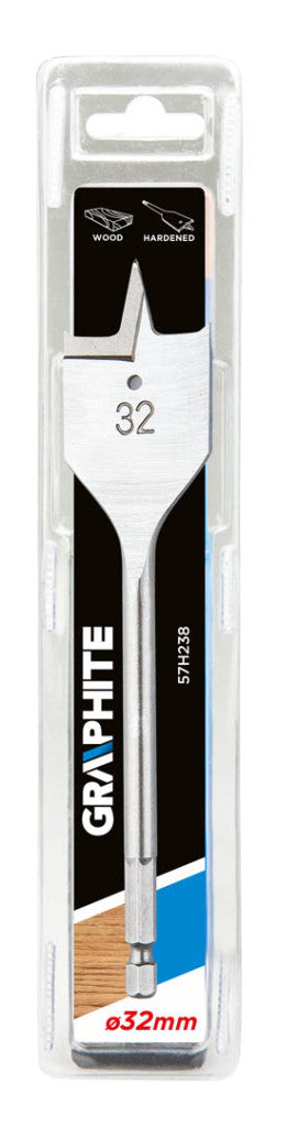 GRAPHITE Lapos marófúró 32x152mm 57H238