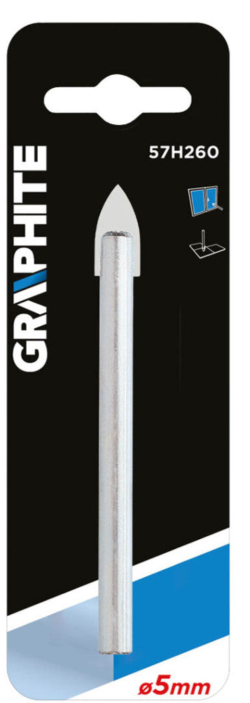 GRAPHITE Üvegfúró 5mm 57H260