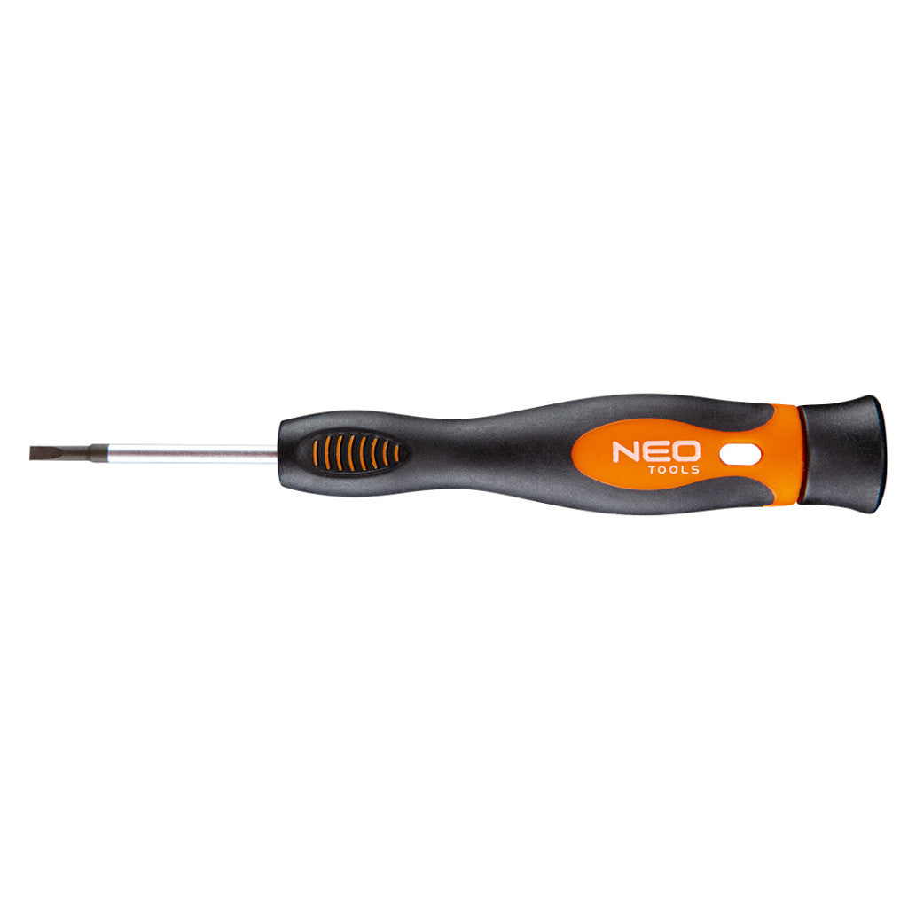 NEO TOOLS MŰSZERÉSZ, PRECÍZIÓS CSAVARHÚZÓ 2.5x50mm, lapos 25 év garanciával 04-113