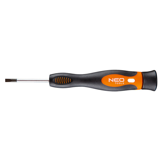 NEO TOOLS MŰSZERÉSZ, PRECÍZIÓS CSAVARHÚZÓ 3.0x50mm, lapos 25 év garanciával 04-114