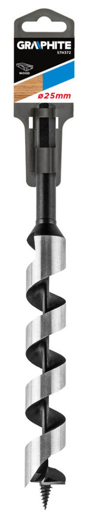 GRAPHITE Fafúró spirál 25X250mm 57H372