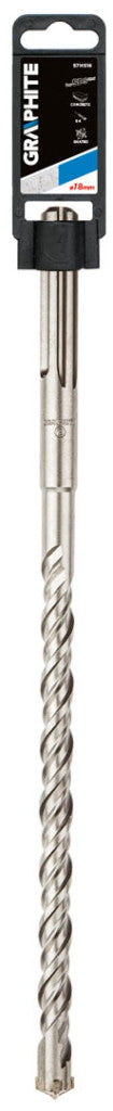 GRAPHITE Betonfúró SDS MAX 18x400, S4 type, 4 élű hegy 57H516