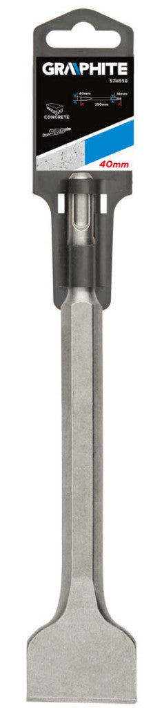 GRAPHITE Laposvéső SDS PLUS 14x40x250mm 57H558