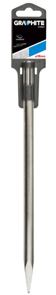 GRAPHITE Hegyesvéső SDS MAX 18x400mm 57H561