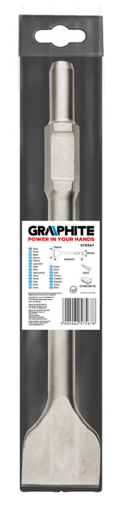 GRAPHITE Laposvéső HEX (hatszög) 30x75x400MM 57H567