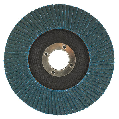 GRAPHITE Csiszolókorong lamellás 125x22.2mm, K40, cirkónium, INOX 57H841