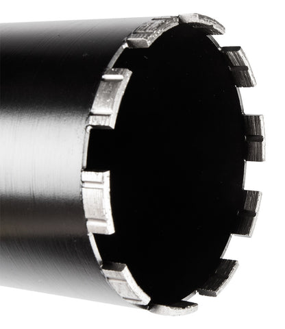 GRAPHITE Gyémánt magfúró korona, 112x450mm, 10 szegmenses, 58G540 géphez 57H863