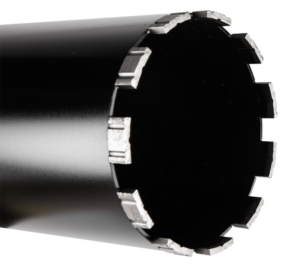 GRAPHITE Gyémánt magfúró korona, 122x450mm, 11 szegmenses, 58G540 géphez 57H864