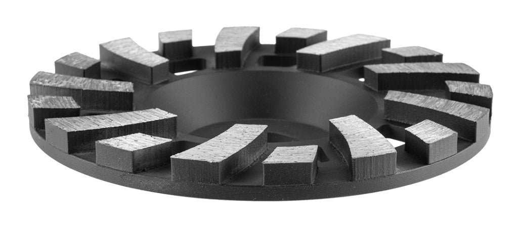GRAPHITE Gyémánt csiszolókorong 125 x 22,2 x 5mm, C szegmenses 57H895