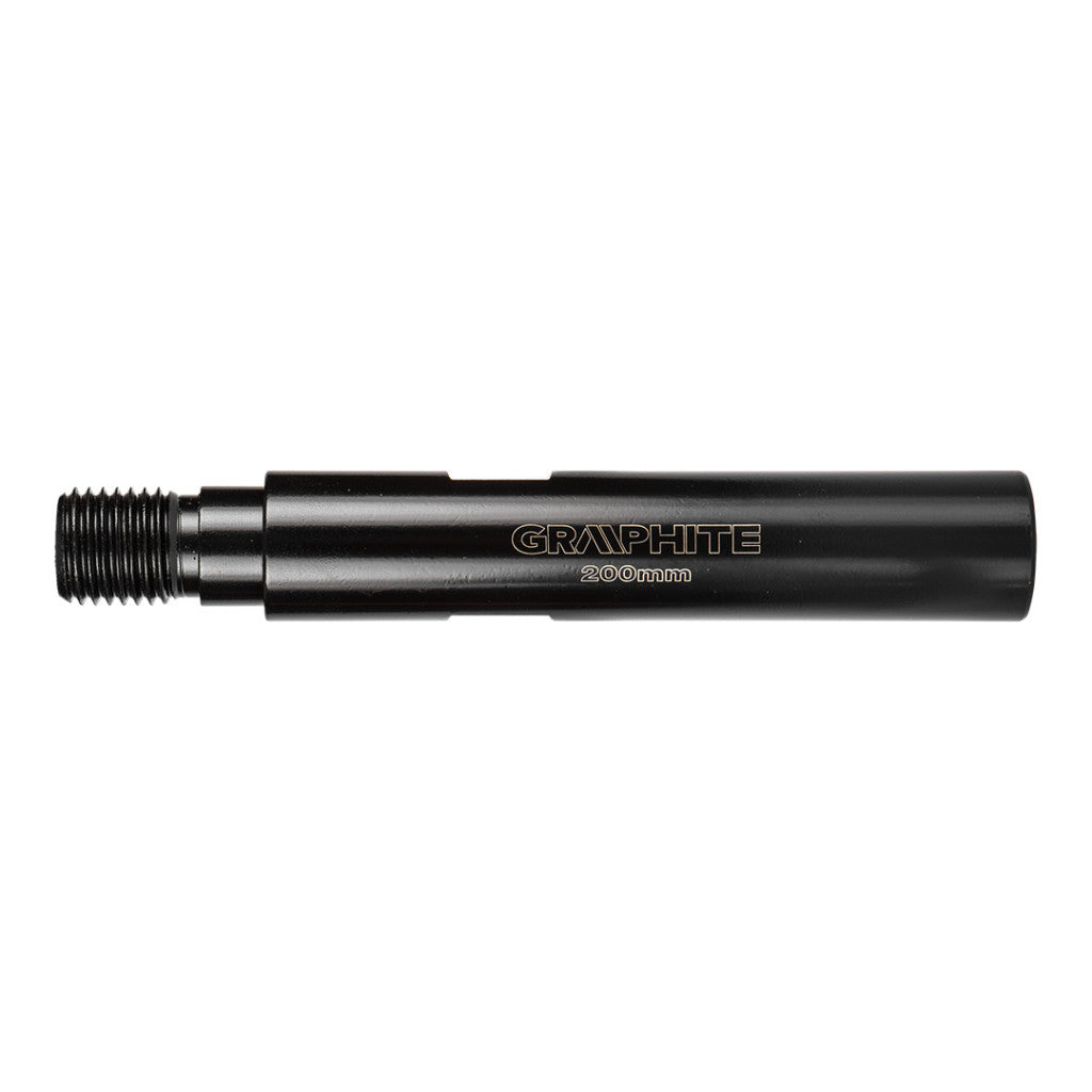 GRAPHITE Gyémánt magfúró korona toldószár, 200mm, 58G540 géphez 57H897