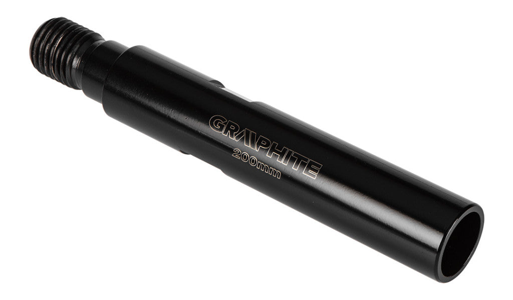 GRAPHITE Gyémánt magfúró korona toldószár, 200mm, 58G540 géphez 57H897