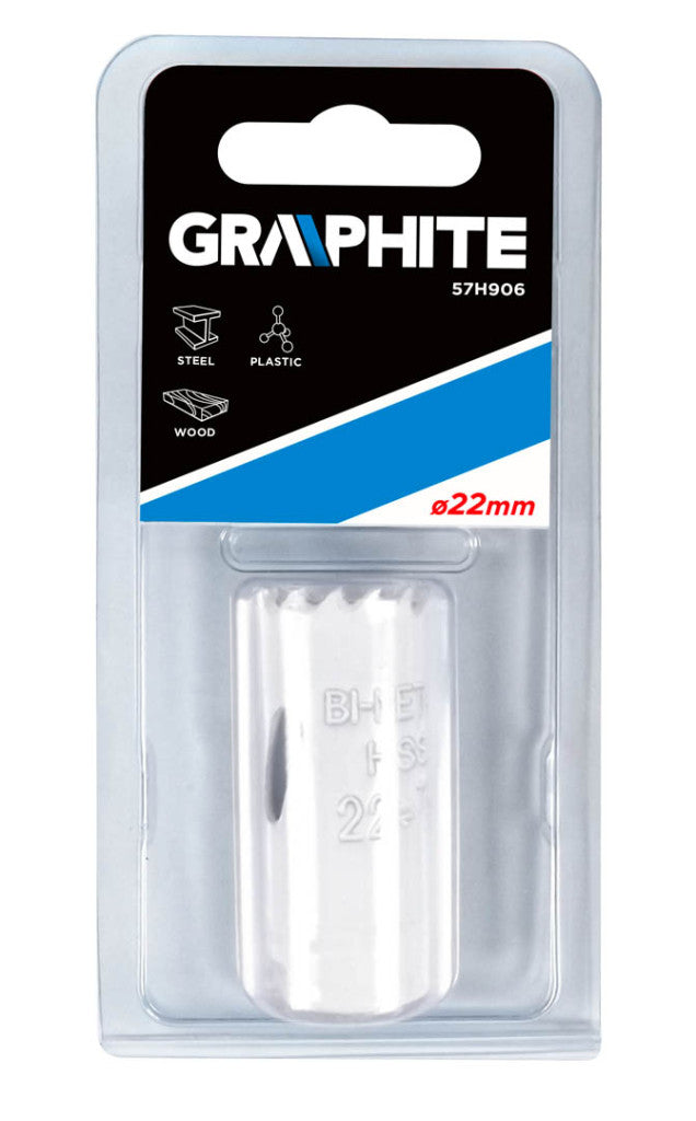 GRAPHITE KÖRKIVÁGÓ BI-METAL 22MM 57H906