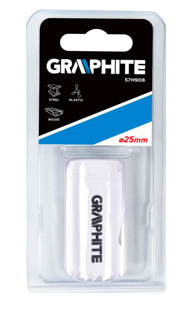 GRAPHITE KÖRKIVÁGÓ BI-METAL 25MM 57H908
