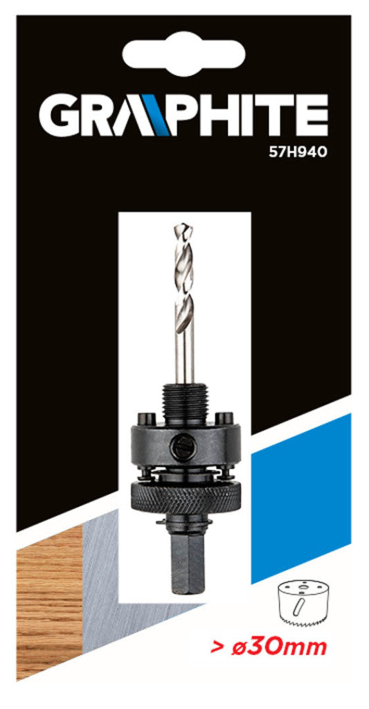 GRAPHITE ADAPTER KÖRKIVÁGÓHOZ 30MM-NÉL NAGYOBB KÖRKIVÁGÓHOZ 57H940