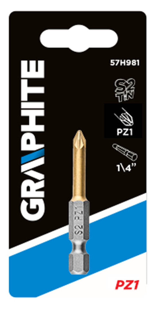 GRAPHITE Csavarhúzó bit PZ1, 50mm, 1/4" 57H981
