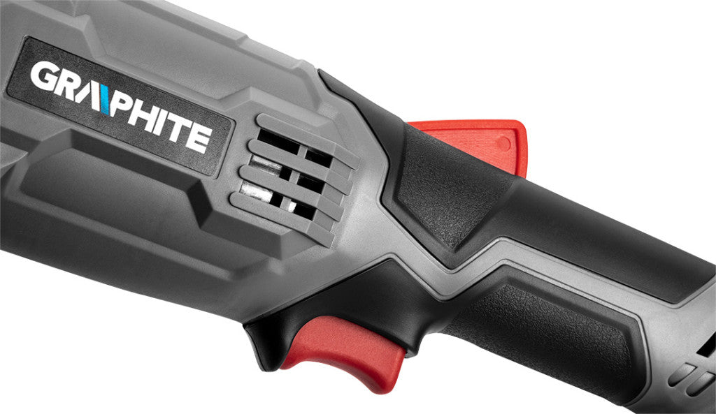 GRAPHITE Akkus sarokcsiszoló Energy+, 18V, 115x22.2mm, akku nélkül!!! 3 év garanciával 58G003