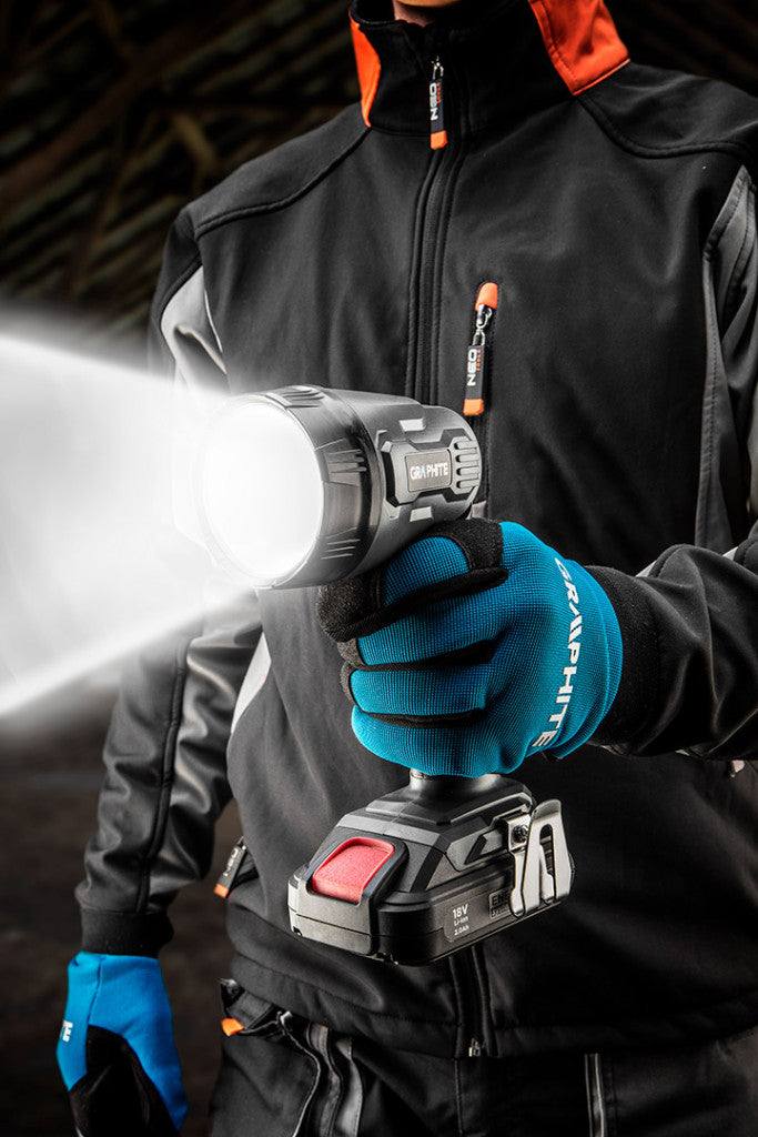 GRAPHITE Akkus lámpa Energy+, 18V, akku nélkül!!! 3 év garanciával 58G007