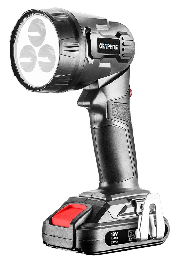 GRAPHITE Akkus lámpa Energy+, 18V, akku nélkül!!! 3 év garanciával 58G007