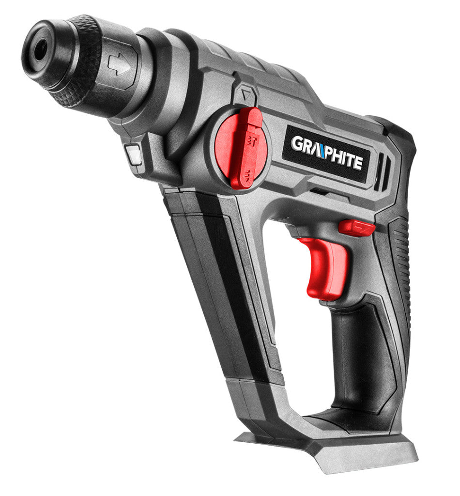 GRAPHITE Akkus fúrókalapács Energy+, 18V, 0.8J, akku nélkül!!! 3 év garanciával 58G009