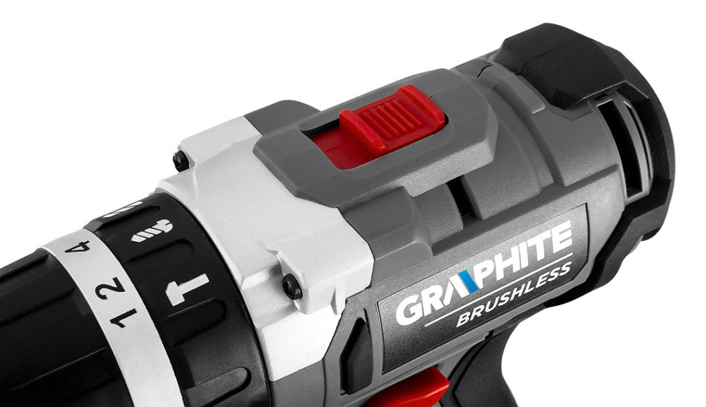 GRAPHITE Akkus szénkefementes fúró, csavarozó, ütvefúró Energy+, 18V, akku nélkül!!! 3 év garanciával 58G020