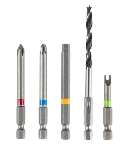 GRAPHITE Akkus fúró Energy+, 2db akku+töltő!, 18V/2Ah, 10mm + alu koffer + 109 kiegészítő, levehető fúrótokmány 3 év garanciával 58G022-PS15