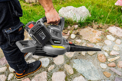 GRAPHITE Akkus lombszívó Energy+ 36V(2x18V) Li-lon, 2 in 1, zsák 35L, akku nélkül!!! 3 év garanciával 58G036