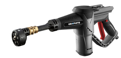 GRAPHITE Akkus magasnyomású mosó Energy+ 18V Li-lon, max. nyomás 2.4 bar, akku nélkül!!! 3 év garanciával 58G083