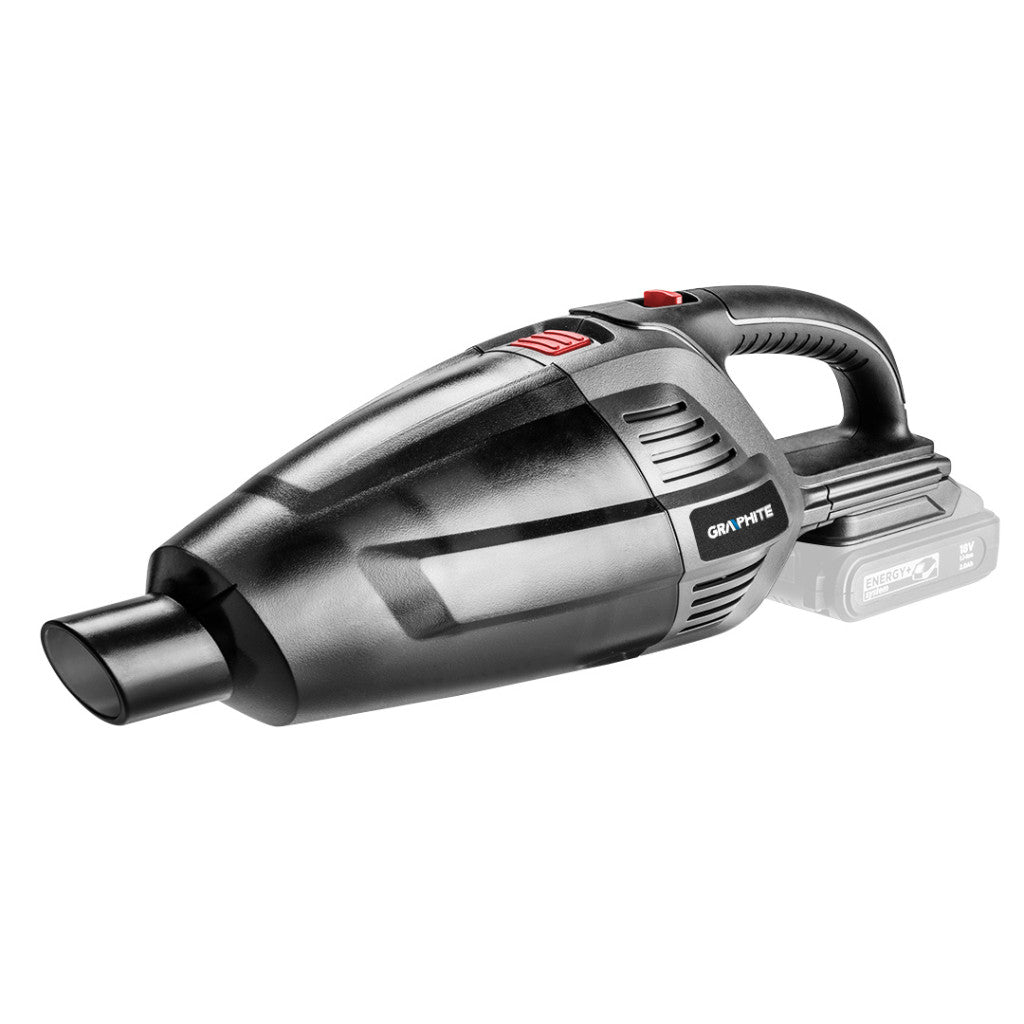 GRAPHITE Akkus kézi és padló porszívó 2az1-ben, Energy+ 18V, 3, 8kPa akku nélkül!!! 3 év garanciával 58G097
