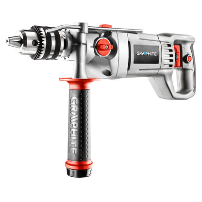 GRAPHITE Ütvefúró 1050 W, 16mm-es fogas tokmány, Két fordulat/ütésszám tartomány 3 év garanciával 58G712