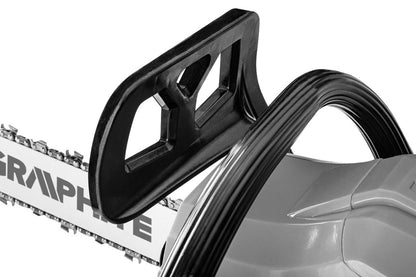 GRAPHITE Benzines láncfűrész 2kW (2,7 LE), láncvezető 18" (450mm) 3 év garanciával 58G954