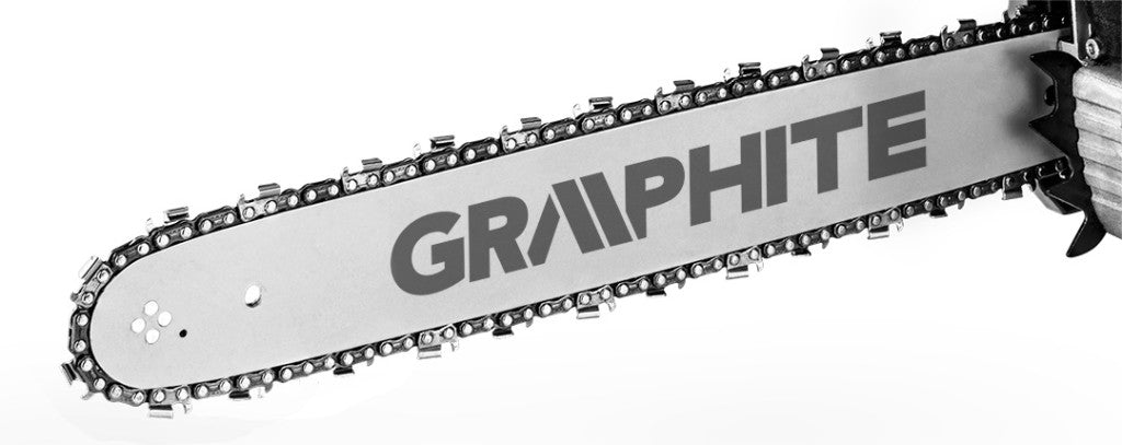 GRAPHITE Benzines láncfűrész 2kW (2,7 LE), láncvezető 18" (450mm) 3 év garanciával 58G954