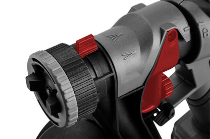 GRAPHITE Akkus festékszóró pisztoly HVLP Energy+, 18V, max. viszkozitás 60DIN, 700ml/p, 243W, akku nélkül!!! 3 év garanciával 58GE103