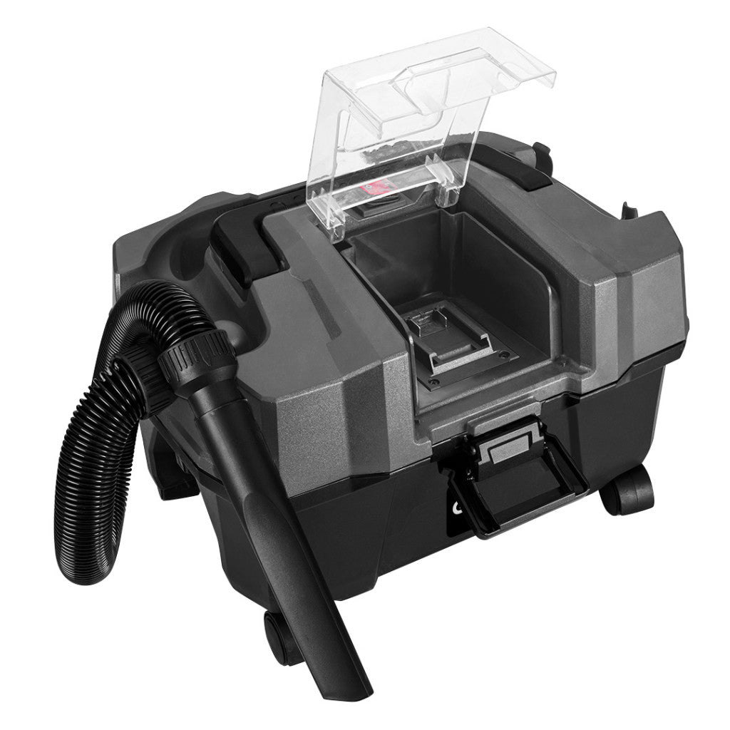 GRAPHITE Akkus száraz/nedves porszívó, Energy+ 18V, 10kPa, 10L porgyűjtő, akku nélkül!!! 3 év garanciával 58GE105