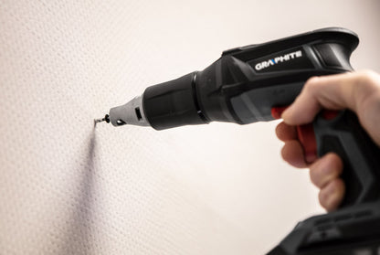 GRAPHITE Akkus szénkefementes gipszkarton csavarbehajtó, Energy+, 18V, 0-4400 ford./perc, 1/4", akku nélkül!!! 3 év garanciával 58GE111