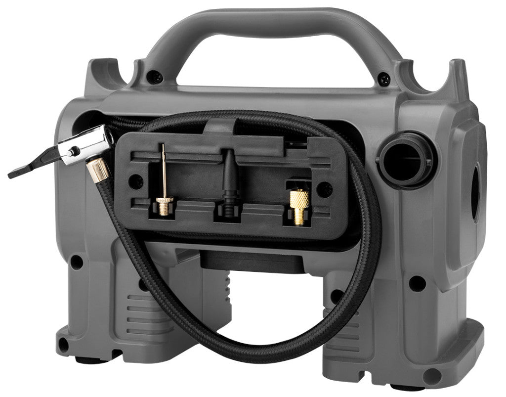 GRAPHITE Akkus kompresszor Energy+ 18V, akku nélkül!!! 3 év garanciával 58GE113