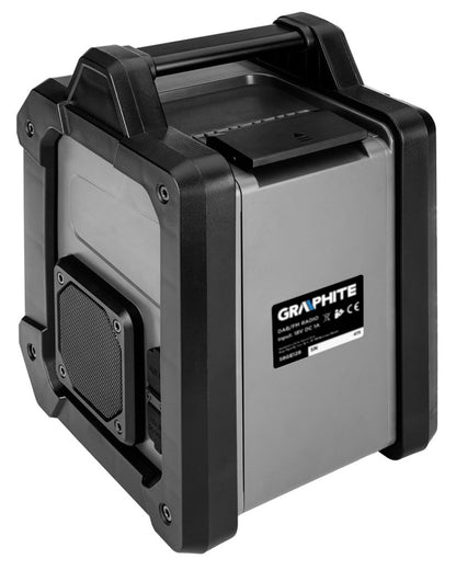 GRAPHITE Akkus rádió, Energy+, 18V, akku nélkül!!! 3 év garanciával 58GE128