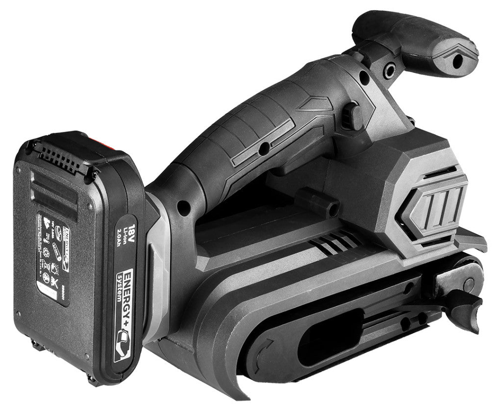 GRAPHITE Akkus szalagcsiszoló, Energy+, 18V, 120-350 1/min 3 év garanciával 58GE136