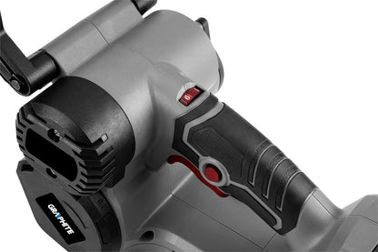GRAPHITE Akkus szénkefementes hengeres síkcsiszológép, Energy+, 18V 3 év garanciával 58GE137