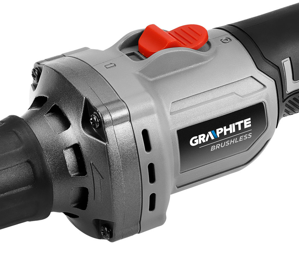 GRAPHITE Akkus szénkefementes egyenescsiszoló, Energy+, 18V, akku nélkül 3 év garanciával 58GE146