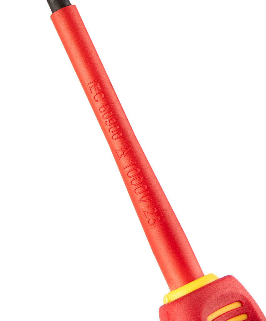 NEO TOOLS Csavarhúzó SL/PZ1 80mm, 1000V, szigetelt 04-219