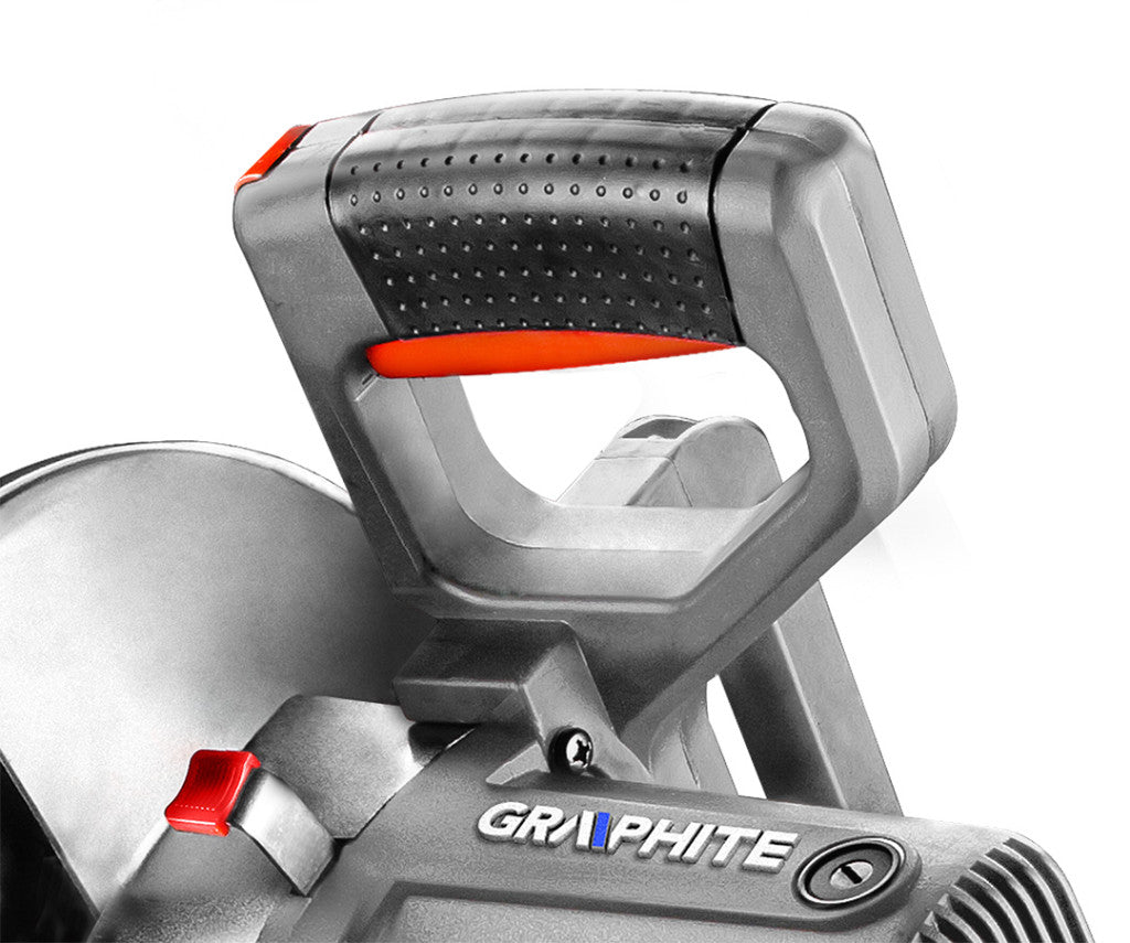 GRAPHITE Gérvágógép 1800W, lézer irányzékkal, fűrészlap 255mm, 60T TCT, 4800/perc 3 év garanciával 59G812